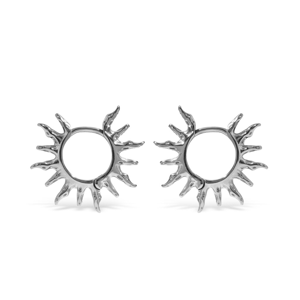 Claudie Earrings - Silver