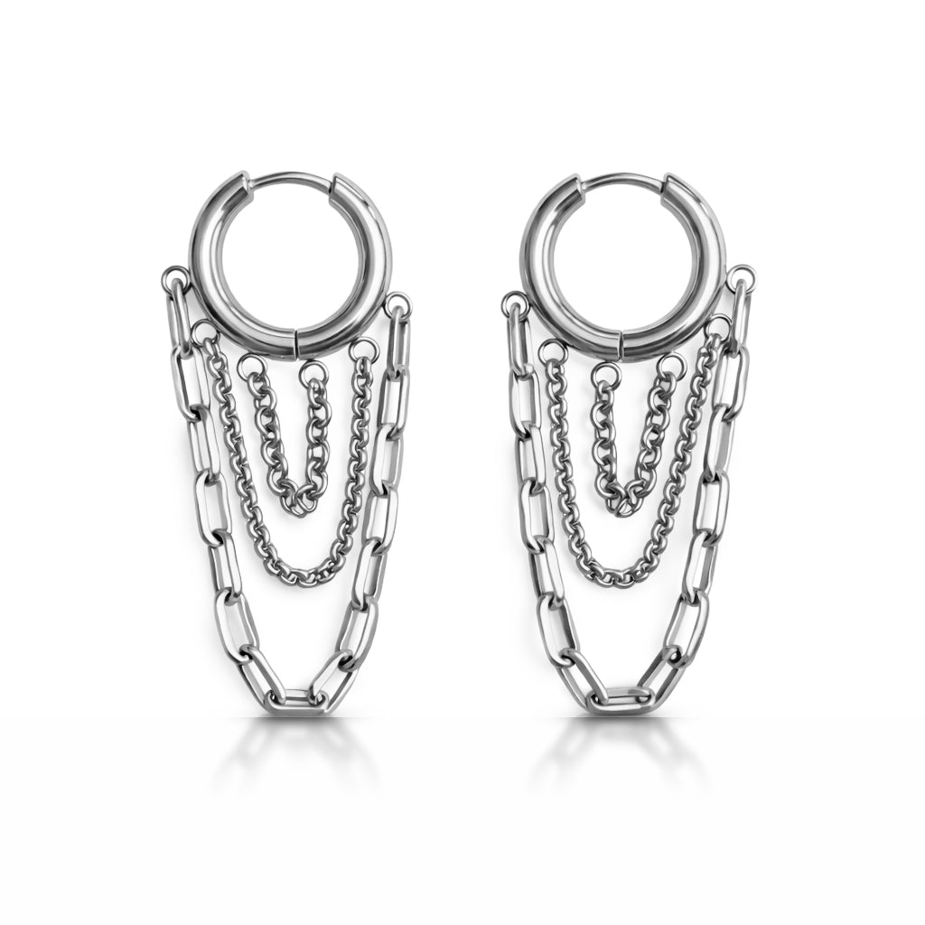 Filomena Earrings - Silver