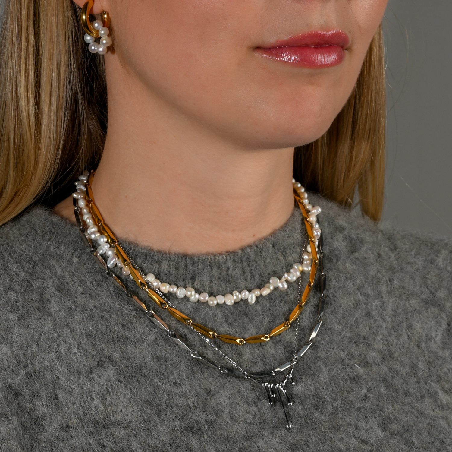 Tilia Necklace - Silver