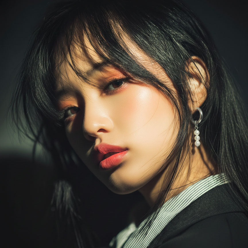 Blaise Hoop Earrings - Silver