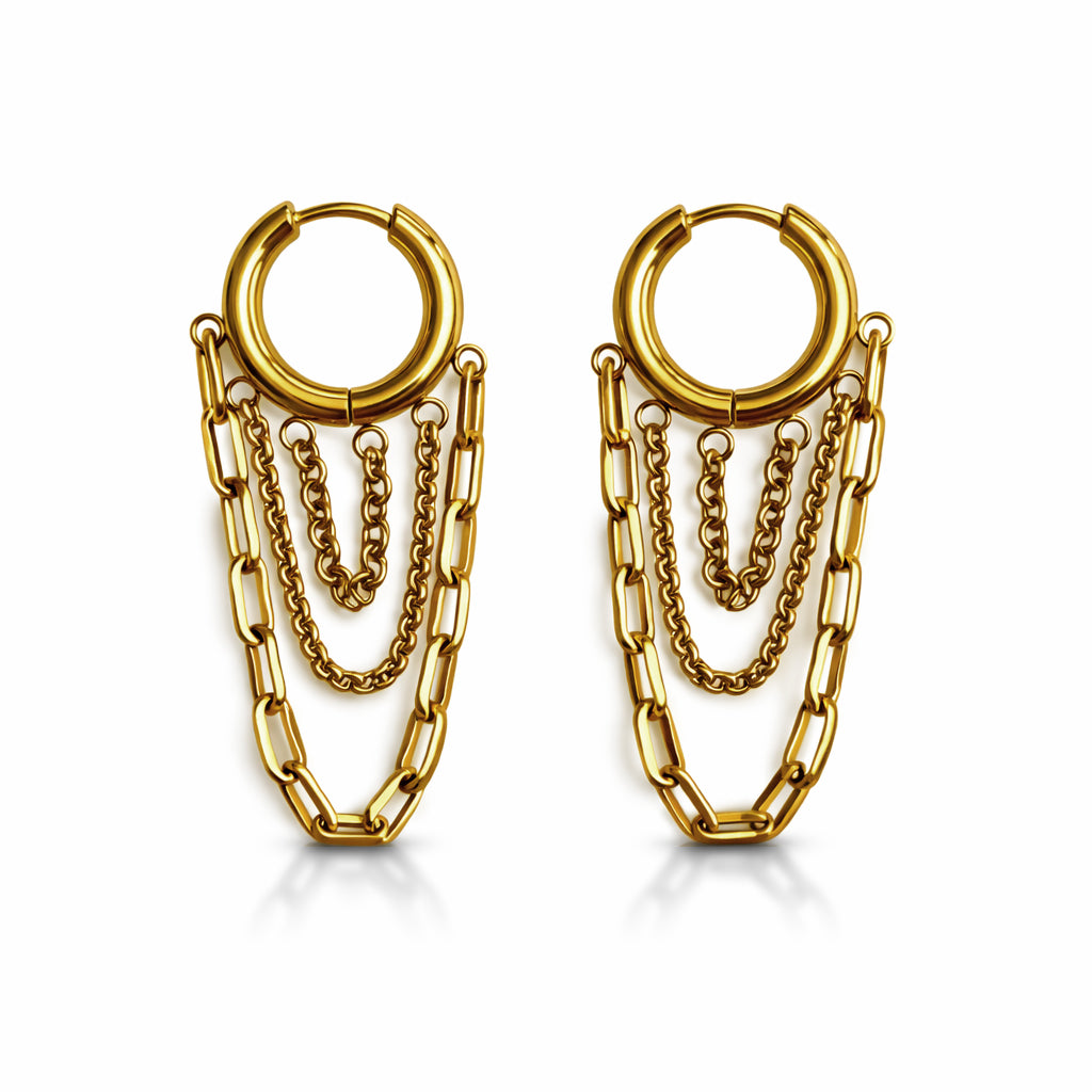 Filomena Earrings - Gold