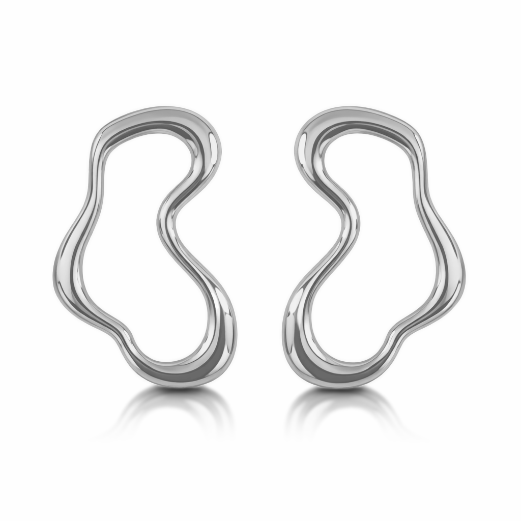Emilia Earrings - Silver