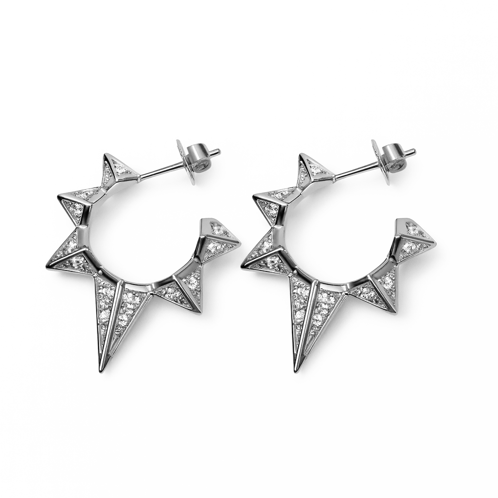 Clou Earring - Silver