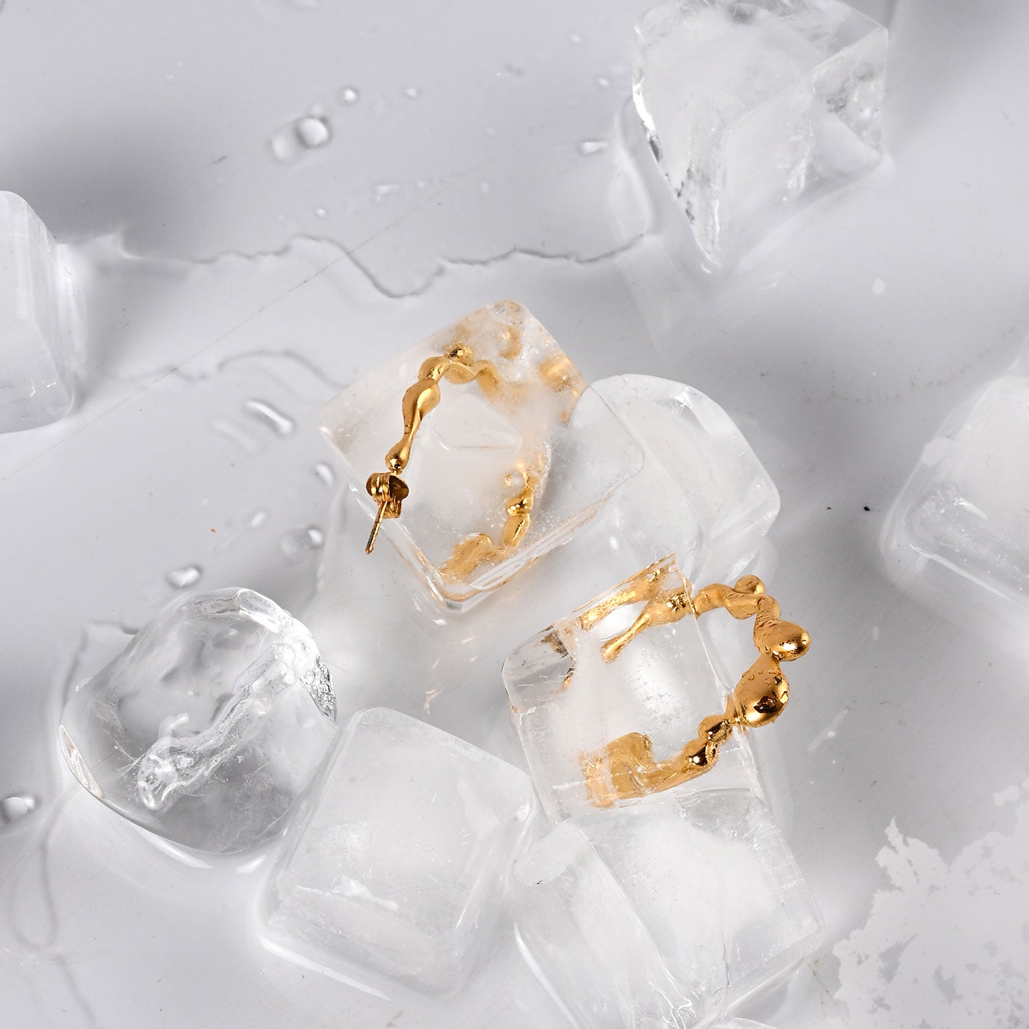 Clio Earrings - Gold