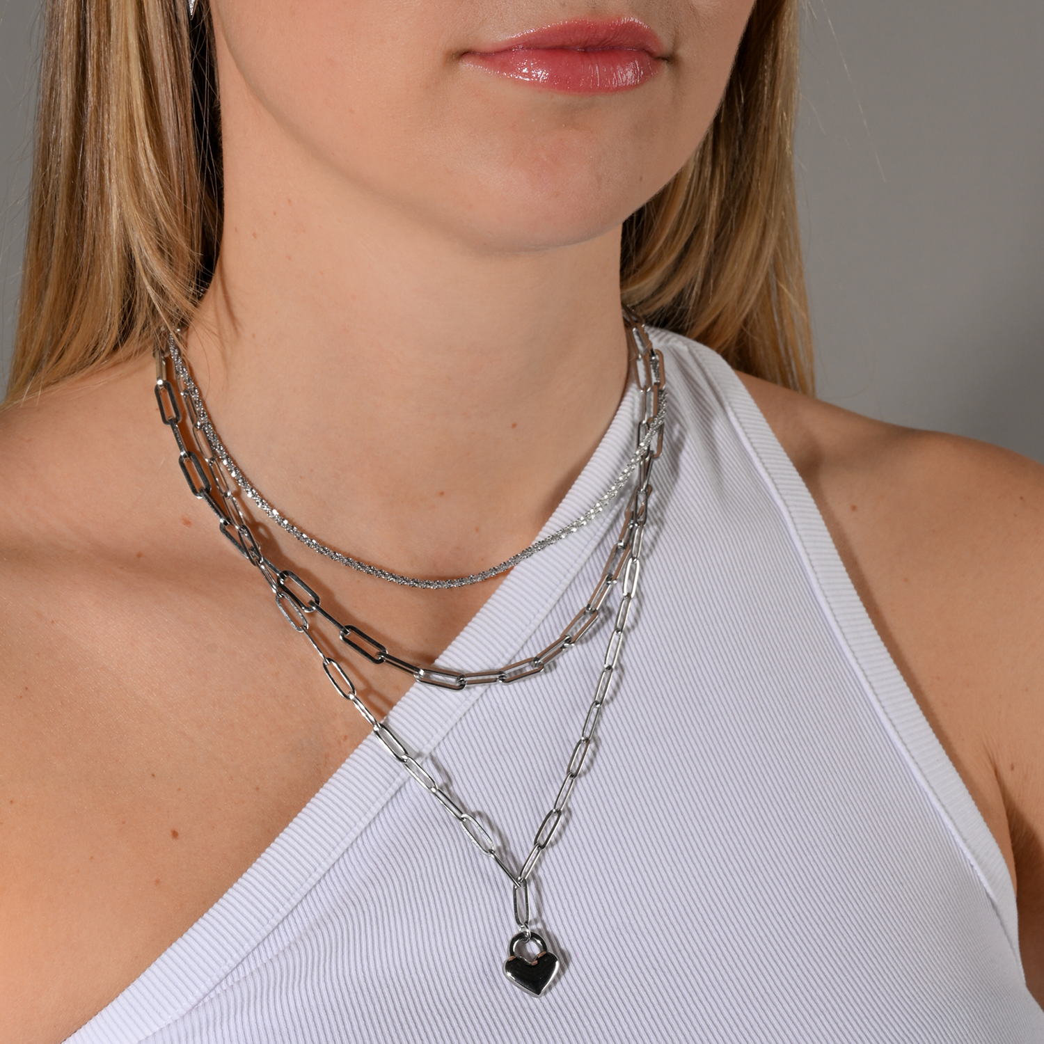 Bianca Necklace - Silver